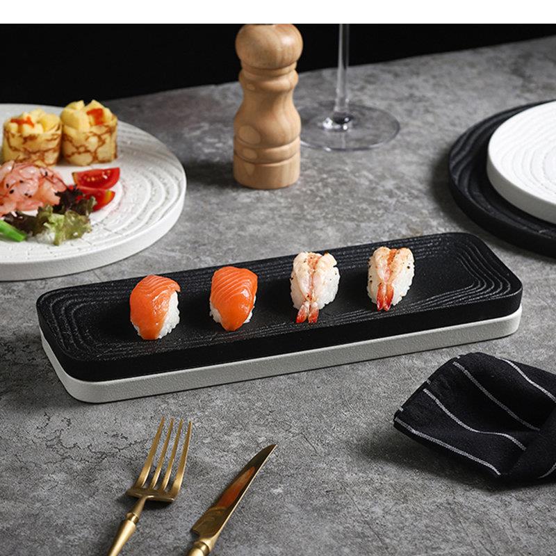 Home Cooking Dinner - Assiette en céramique spécialisée pour pâtes