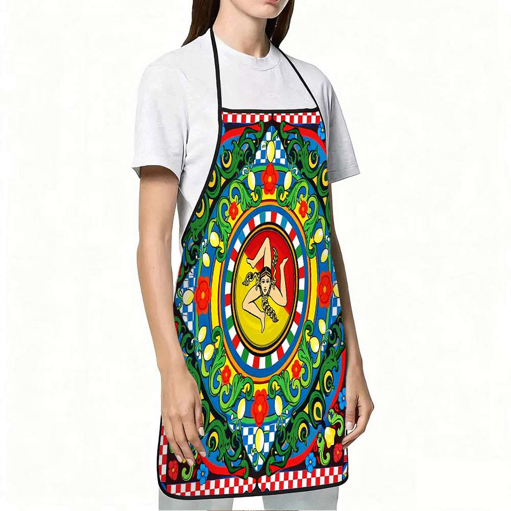 1 tablier à thème sicilien ita - Home Cooking In Italian avis et prix