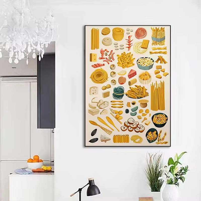 Affiche de pâtes délicieuses m - Home Cooking In Italian avis et prix