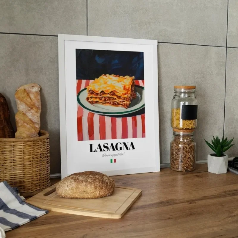 Tableaux sur toile représentan - Home Cooking In Italian avis et prix