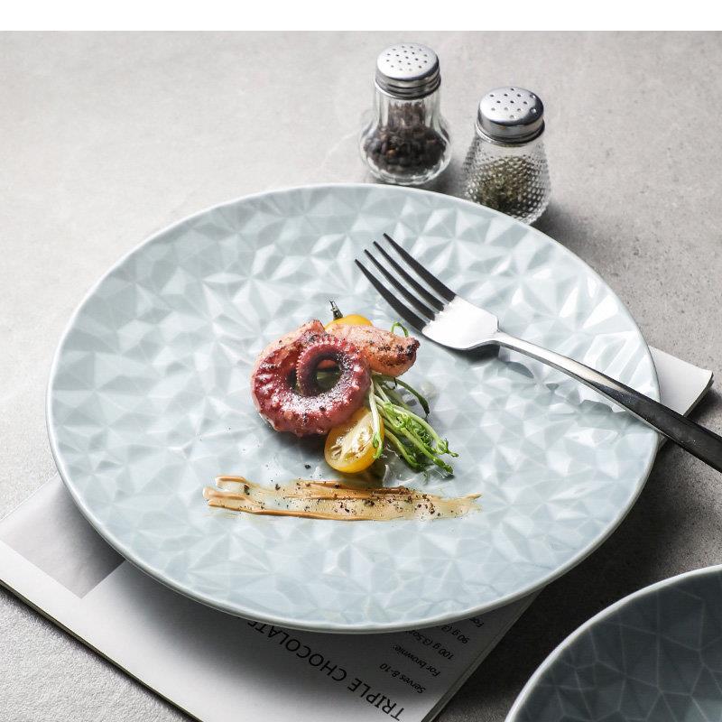 Assiettes Rondes Simples en Cé - Home Cooking Dinner avis et prix