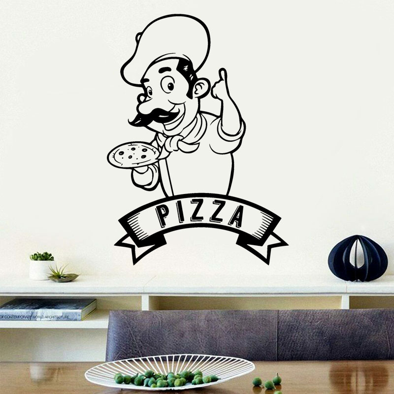 Pizza Pizzeria Logo cuisinier  - Home Cooking In Italian avis et prix