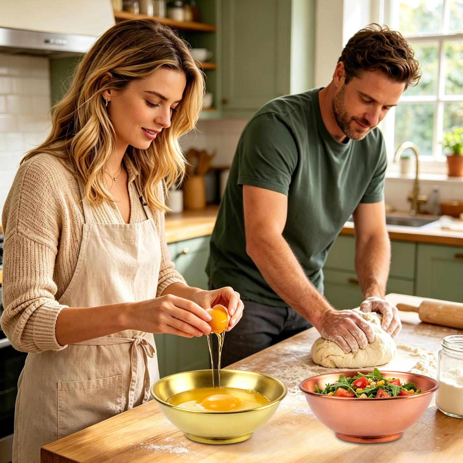 Grand bol en cuivre, récipient - Home Cooking Dishes avis et prix
