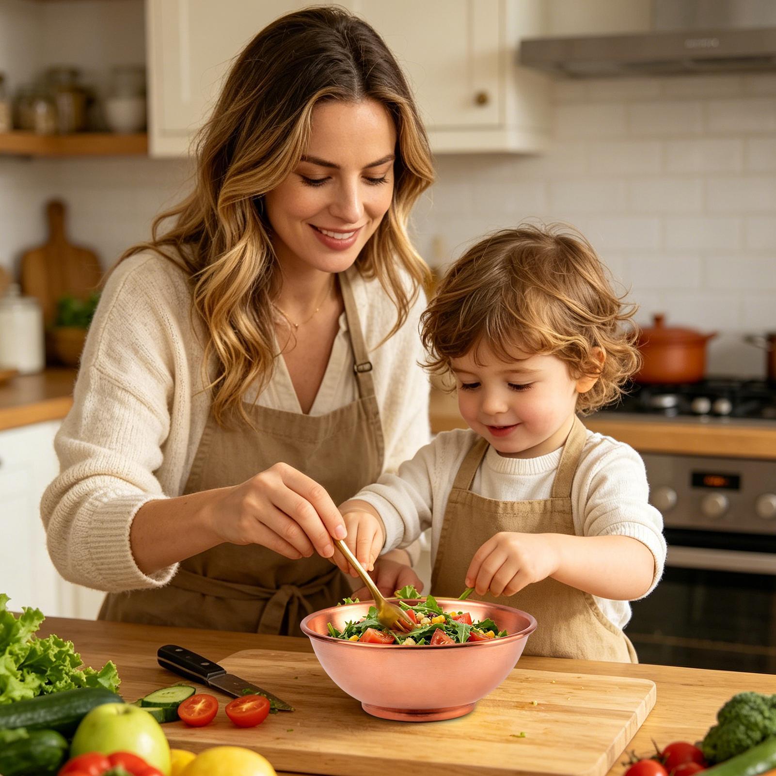 Grand bol en cuivre, récipient - Home Cooking Dishes avis et prix