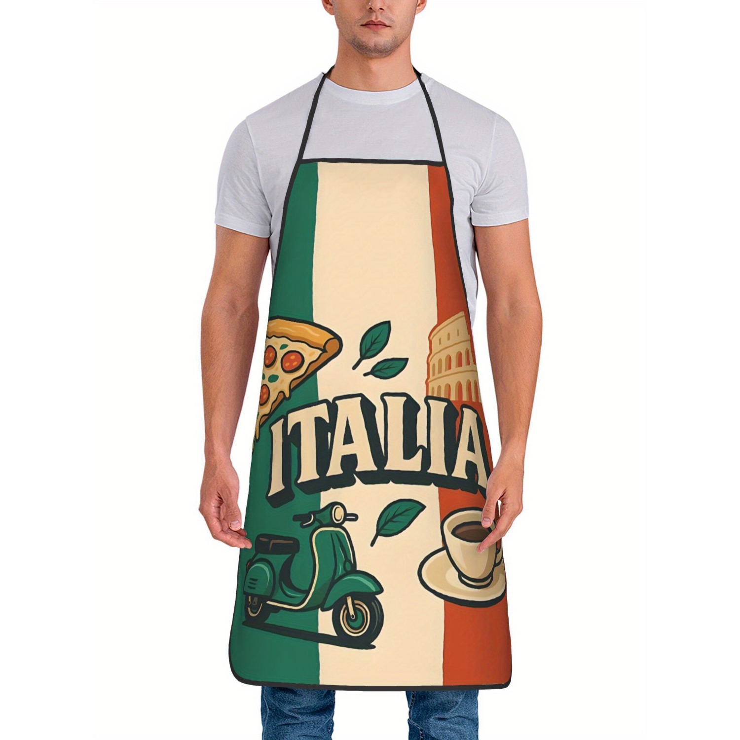 Tablier de cuisine rétro drape - Home Cooking In Italian avis et prix