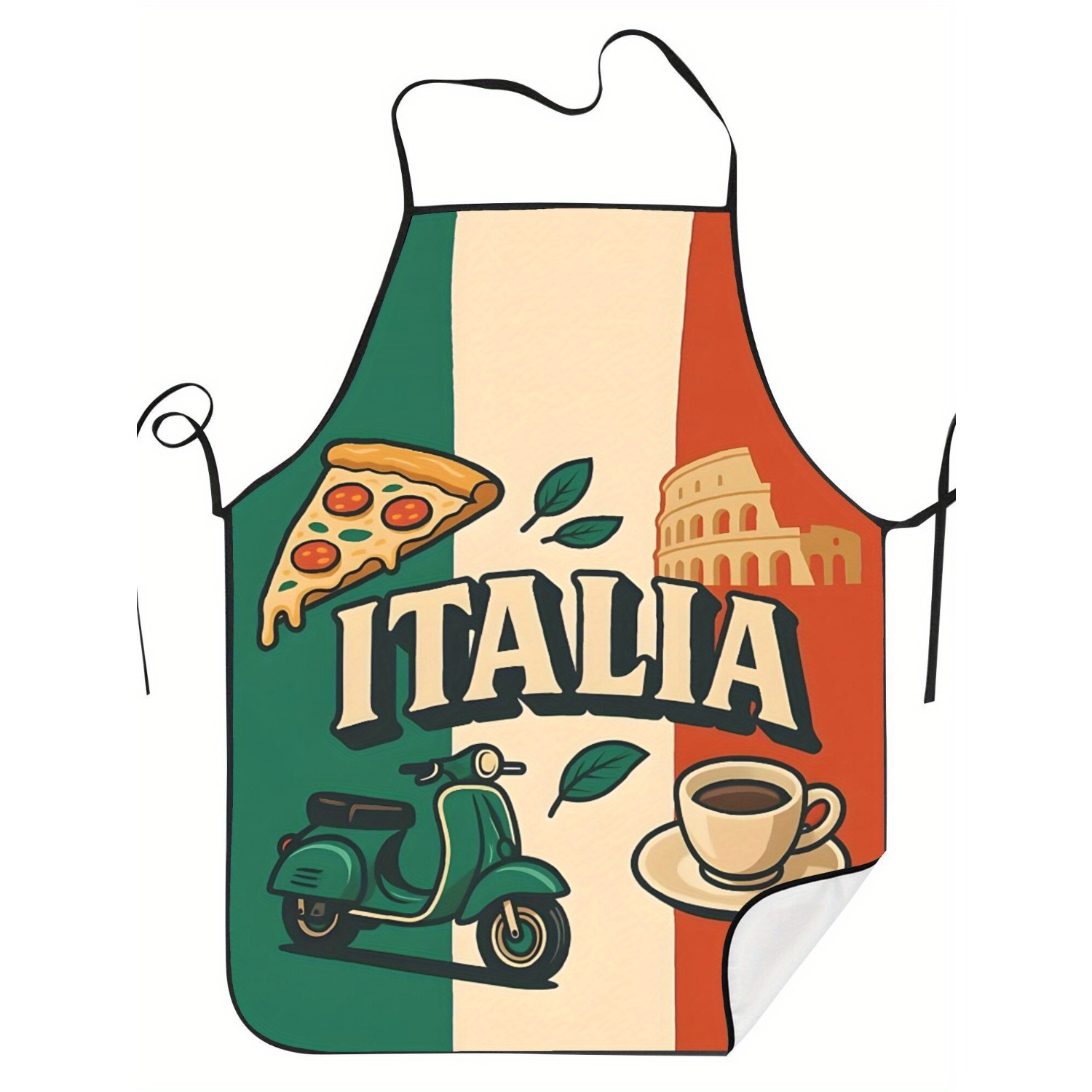 Tablier de cuisine rétro drape - Home Cooking In Italian avis et prix