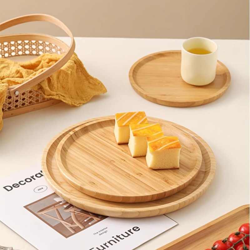 Assiette de service en bambou  - Home Cooking Dishes avis et prix