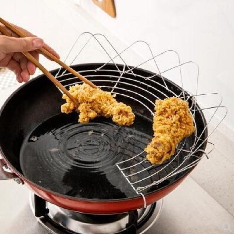 Support pliable en acier inoxy - Home Cooking Oil Filter avis et prix