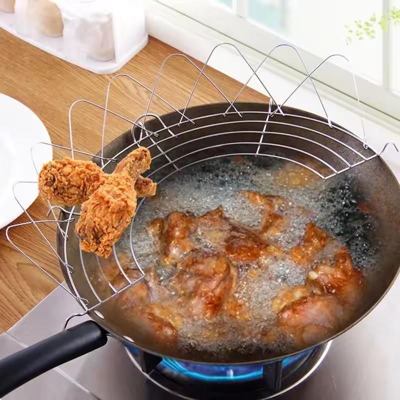 Support pliable en acier inoxy - Home Cooking Oil Filter avis et prix
