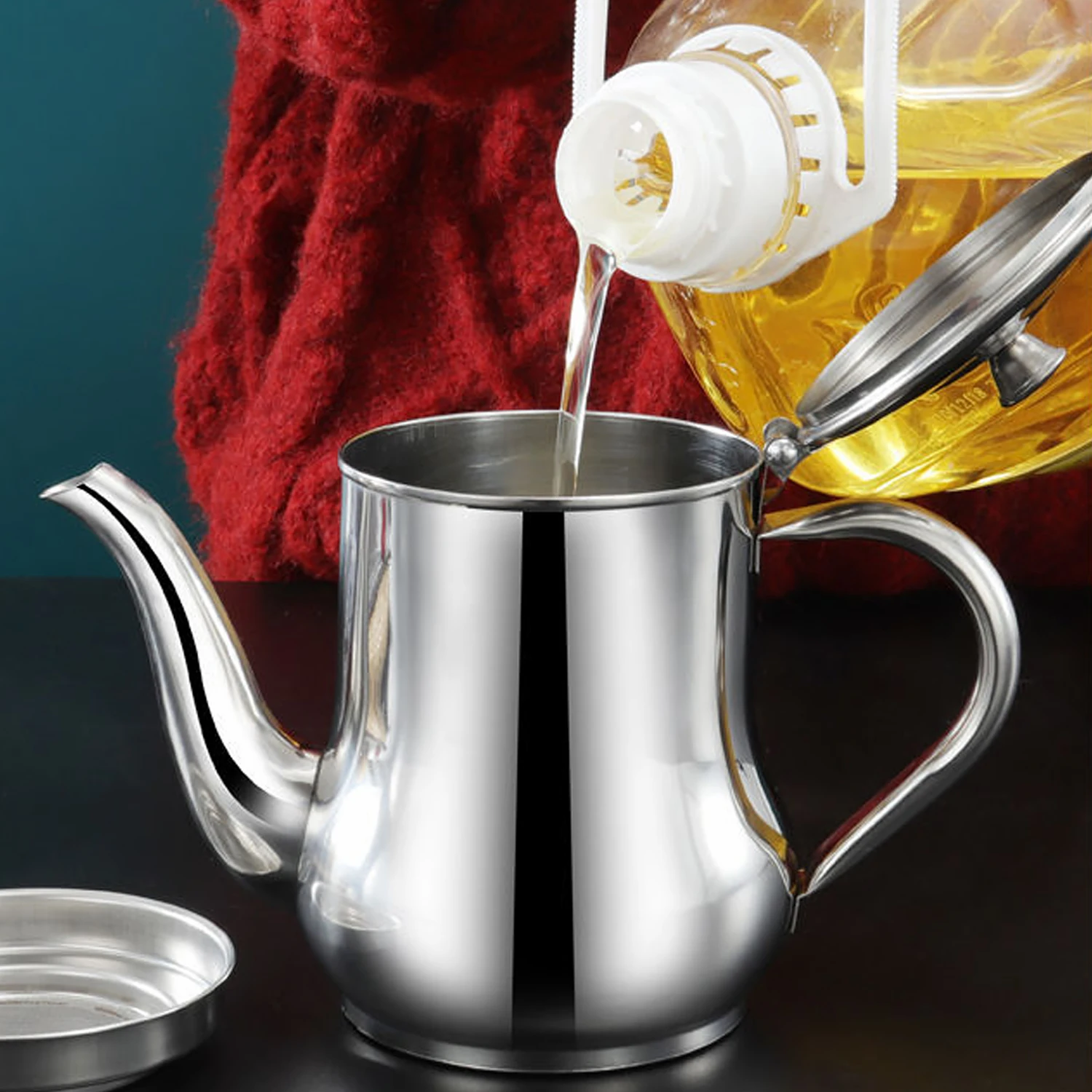 1 pot en acier inoxydable pour - Home Cooking Oil Filter avis et prix
