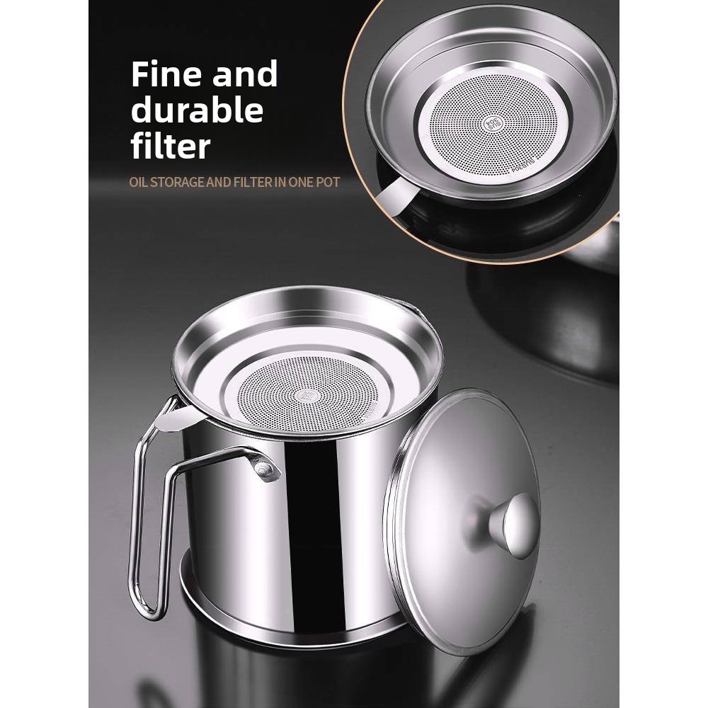 Filtre à huile en acier inoxyd - Home Cooking Oil Filter avis et prix